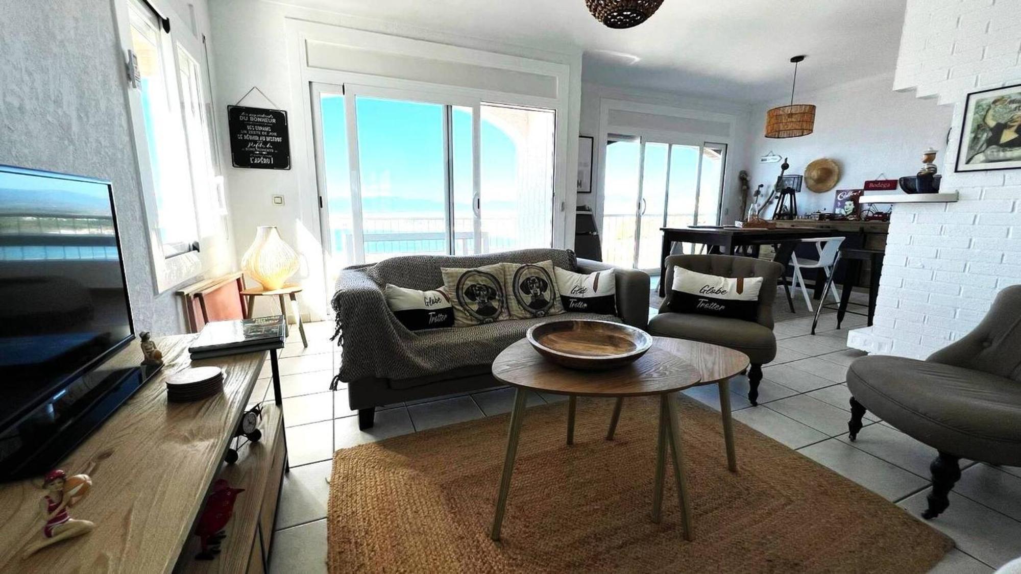 Precioso Piso Con Vistas Espectaculares Del Mar Av-50 Apartment โรเซส ภายนอก รูปภาพ