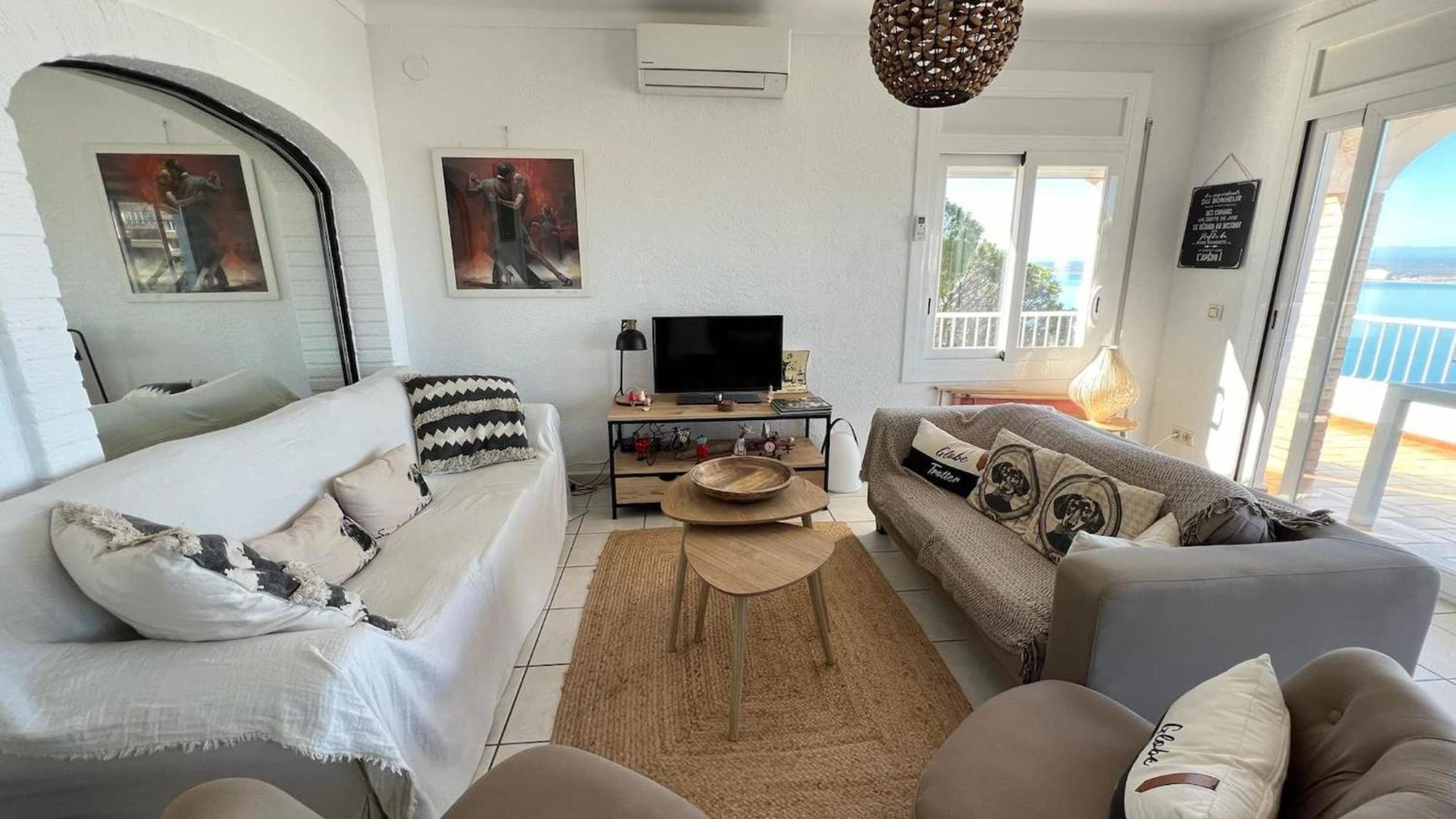 Precioso Piso Con Vistas Espectaculares Del Mar Av-50 Apartment โรเซส ภายนอก รูปภาพ
