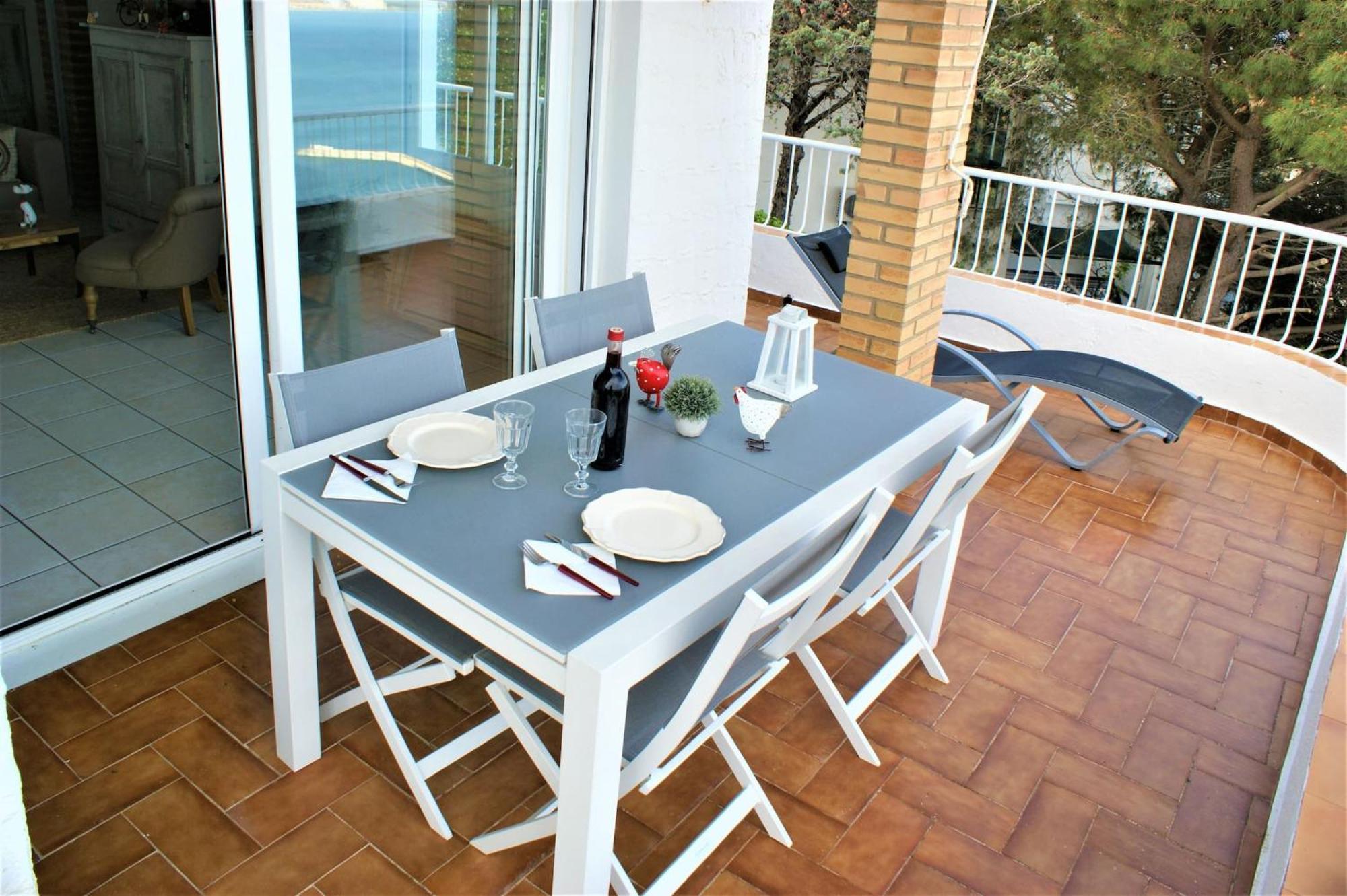 Precioso Piso Con Vistas Espectaculares Del Mar Av-50 Apartment โรเซส ภายนอก รูปภาพ